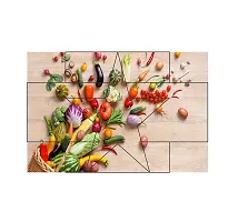 Waterproof Kitchen Vegetables  Wallpaper/Wall Sticker Multicolour - Kitchen Wall Coverings Area (61Cm X92Cm)-thumb2