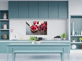 Berries Blurred Background Waterproof and Anti Oil Stain Kitchen Sticker-thumb1