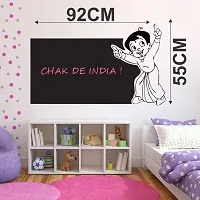 Chalkboard Sticker -  Removable Blackboard Dust Free Wall Sticker - PVC Vinyl Size 92 cm x  55 cm-thumb2