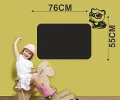 Chalkboard Sticker -  Removable Blackboard Dust Free Wall Sticker - PVC Vinyl Size 76 cm x  55 cm-thumb2