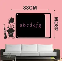 Chalkboard Sticker -  Removable Blackboard Dust Free Wall Sticker - PVC Vinyl Size 88 cm x  48 cm-thumb2