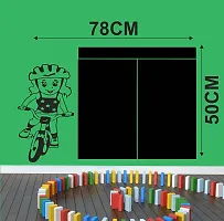 Chalkboard Sticker -  Removable Blackboard Dust Free Wall Sticker - PVC Vinyl Size 78 cm x  50 cm-thumb2