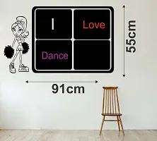 Chalkboard Sticker -  Removable Blackboard Dust Free Wall Sticker - PVC Vinyl Size 91 cm x  55 cm-thumb2