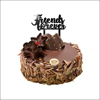 Friends Forever Cake Topper, Cake Decoration Item, Special Cake Decoration For Kids Wife Husband Friend Cousin - Pack Of 1-thumb1