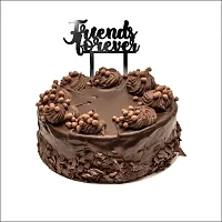 Friends Forever Cake Topper, Cake Decoration Item, Special Cake Decoration For Kids Wife Husband Friend Cousin - Pack Of 1-thumb2