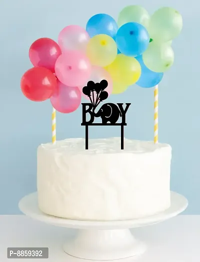 Boy Cake Topper To Celebrate A Special Day Party Cake Decorations