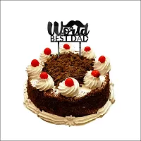 World Best Dad Cake Topper, Cake Decoration Item, Special Cake Decoration For Kids Wife Husband Friend Cousin - Pack Of 1-thumb2