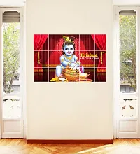 Decorative Krishna Wall Poster Item Size:-22X34-thumb1