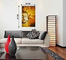 3D Lord Buddha Hd Painting Decorative Wall Sticker-thumb2