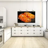 Indian Sweet Jalebi Kitchen Wall Sticker ( 59Cm X 91Cm )-thumb2