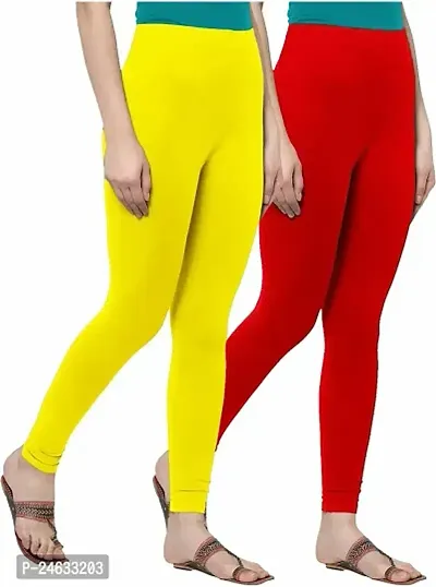 Stylish Women Blend Leggings Pack of 2