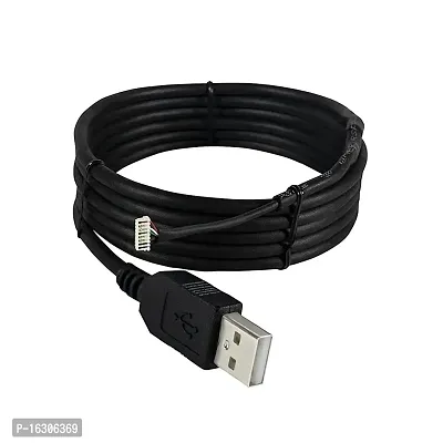 Taapsee USB 2.0 Cable for Morpho Mso 1300 E/E2/E3 Fingerprint Scanner (Black)
