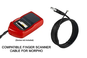Taapsee USB 2.0 Cable for Morpho Mso 1300 E/E2/E3 Fingerprint Scanner (Black)-thumb1