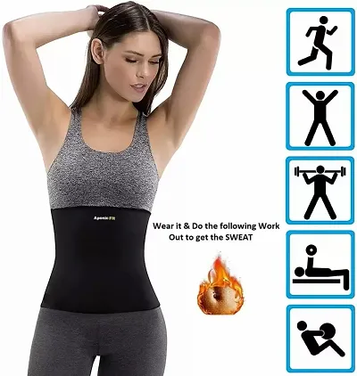 Sweet Sweat Waist Trimmer? Hot Waist Shaper Belt Instant Slim Look Belt for Women