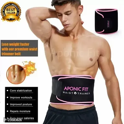 Men Waist Support Belt Neoprene Ab Belt Trainer, Stomach Wrap Tummy Belt