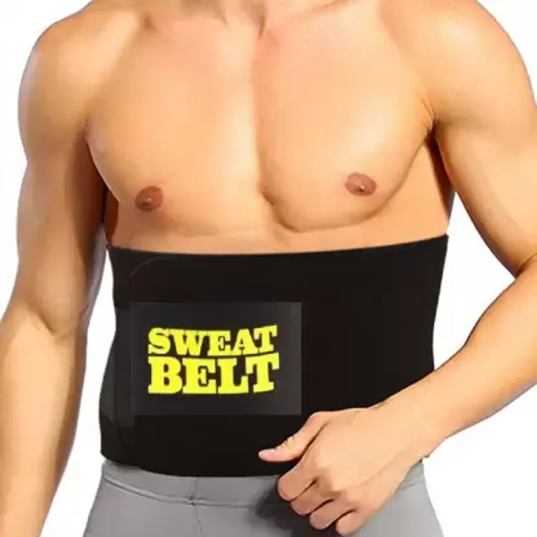 Buy AponiC FiT SWEAT SLIM BELT FOR TUMMY SHAPER AND FAT BURNING USE FOR MAN  AND WOMEN FREE SIZE - Lowest price in India
