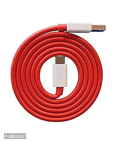 OnePlus Geniune 65W Dash Warp Charging Cable USB A to Type C Data Sync Fast Charging Cable Compatible with All OnePlus Devices  Other Type C Support Devices-thumb0