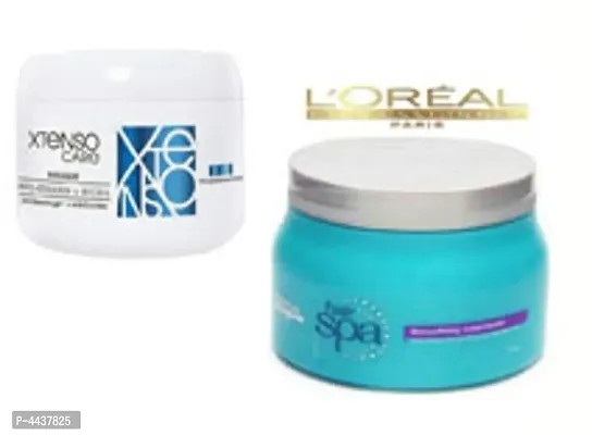 LOreal Professional X-Tenso Care Straight Masque, Hair Spa Smoothing Creambath-thumb0
