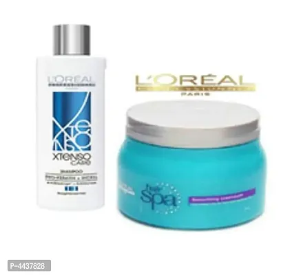 L'Oreal Xtenso Care Shampoo Men  Women And Hair Spa Smoothing Creambath