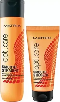 Matrix Opti Care Smooth Straight Shampoo 350Ml  Conditioner  L'Oreal Xtenso Care (Shampoo 250Ml + Mask 196G)-thumb1