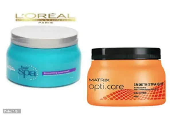 Matrix Opti Care Ultra Smoothing Masque  Hair Spa Smoothing Creambath