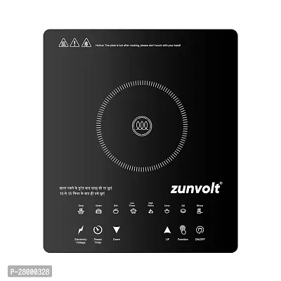 ZunVolt Feather Touch 2000 watt Induction Cooktop (Black)-thumb0