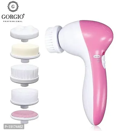5-In-1 Facial Massager For Smoothing Body Face Beauty Care And Eelectric Facial Massager, Color May Vary-thumb0