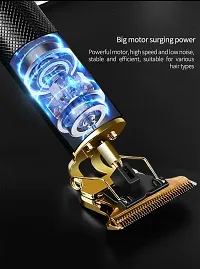 Maxtop Golden Trimmer Buddha Style Trimmer, Professional Hair Clipper, Adjustable Blade Clipper, Hair Trimmer and Shaver For Men, Retro Oil Head Close Cut Precise hair Trimming Machine-thumb1