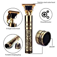 MAXTOP Golden Buddha Style Trimmer For Men Professional Hair Clipper, Adjustable Blade Clipper, Retro Oil Head Close Cut Precise hair Trimming Machine-thumb2