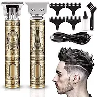 Face, Head and Body - All-in-one Trimmer for Men Self Sharpening Stainless Steel Blades, No Oil Needed, 60 Mins Run Time-thumb1