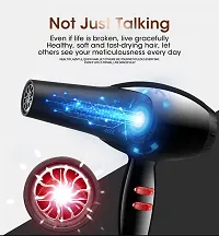 Professional 1000 Watts Dryer NV-1290 Hair Dryer With 2 Speed Control Setting For Men/Women, Electric Foldable Hair Dryer Air Concentrator-thumb3