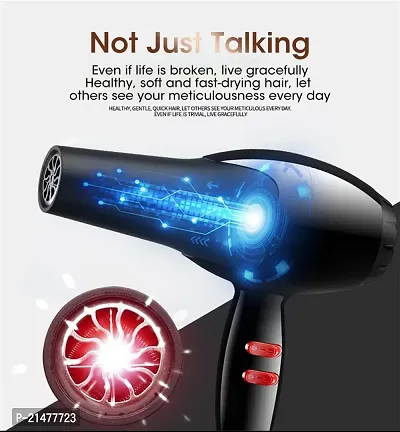 Professional 1000 Watts Dryer NV-1290 Hair Dryer With 2 Speed Control Setting For Men/Women, Electric Foldable Hair Dryer Air Concentrator-thumb4