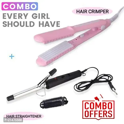 3 in 1 Hair Styler,Hair Styler Appliance, Hair Straightener, Curler  Crimper-thumb0