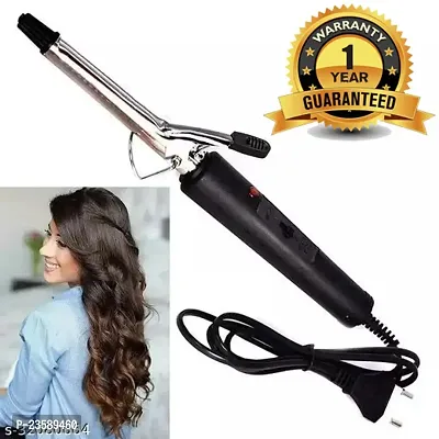 Professionals Curling Tong Pro HCT 5000 | Hair Curler for women | Ceramic Coated | Suitable for all hair types | Color Onyx Black