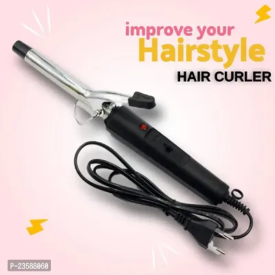 CURLER FOR ALL HAIR TYPES WITH CERAMIC EXTRA LONG BARREL