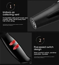 Hair Dryer for Women  Men with Cool Shot Button, (U-Style Dryer 2000Watts-thumb3