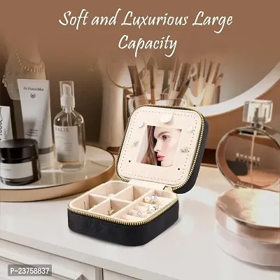 Small Jewelry Box, Travel Portable Jewelry Case For Ring, Pendant, Earring, Necklace, Bracelet Organizer Storage Holder Boxesnbsp;