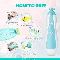 Baby Nail Trimmer File Electric Safe Nail Clippers With Light For Newborn Or Toddler Toes And Fingernails-thumb2