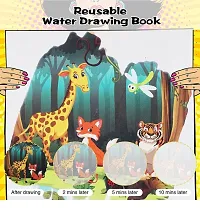 Reusable Magic Book for Kids - Quick Dry - Coloring Drawing Book - Magic Water Book Painting for Kids with Water Pen-thumb1