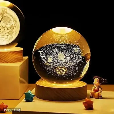 3D Galaxy Crystal Ball Night Lamp-thumb0