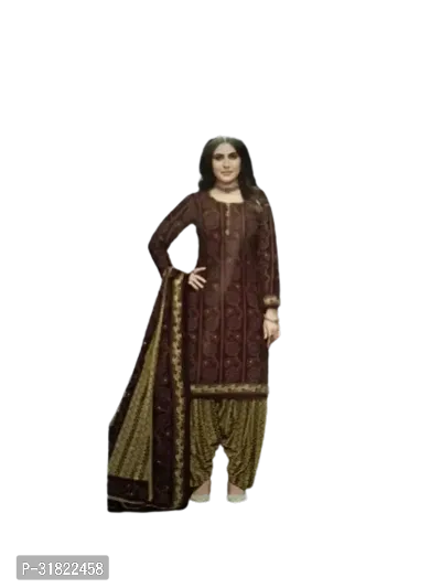 Women's Pure Cotton Bandhni Un-Stitched Salwar Suit Dress Material