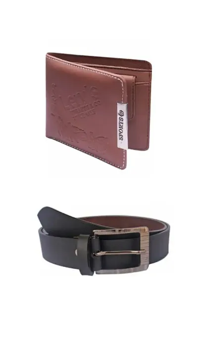 Belt and Wallet (Combo of 2)