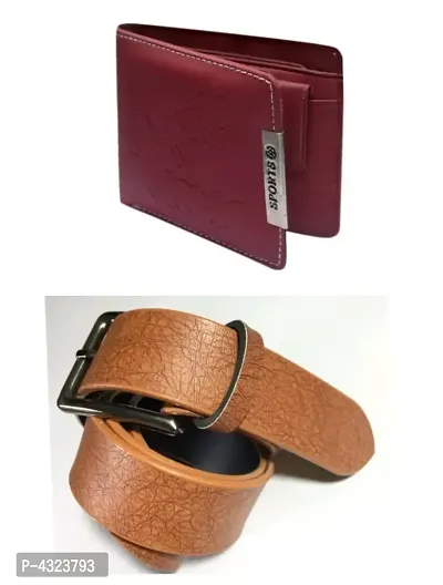 1set Men's Belt, Wallet, Keychain, Pen 4pcs Gift Box Set | SHEIN