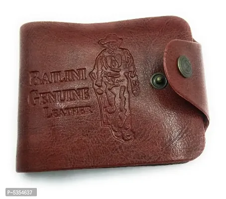 Stylish  Leatherette Wallet For Men-thumb0
