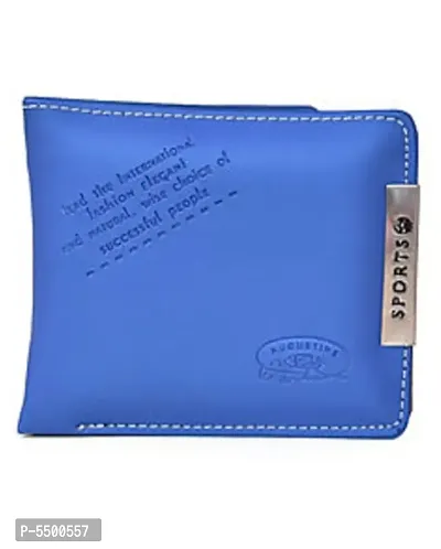 Men Stylish Leatherette Two Fold Wallet-thumb0