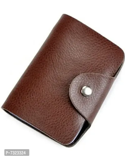 Stylish Fancy Leatherette Card Holder Wallets For Men-thumb0