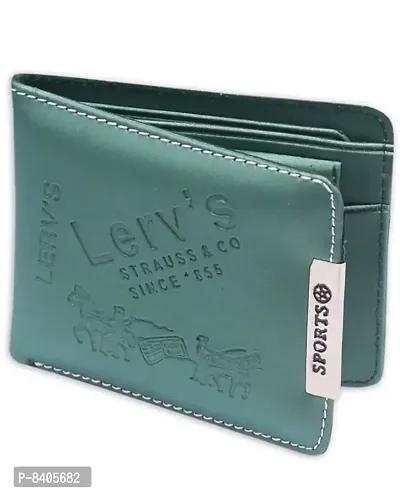 Classic Leatherette Solid Wallets for Men