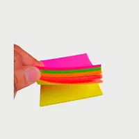Jkk  Bright Self- Adhesive Sticky notes pads 300 sheets in 5 colours-thumb1