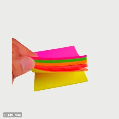 Jkk  Bright Self- Adhesive Sticky notes pads 300 sheets in 5 colours-thumb2