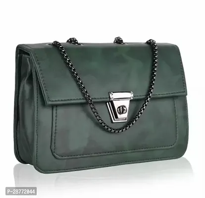 Classy Solid Sling Bag  for Women-thumb0